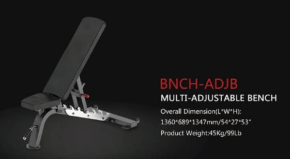 multi-adjustable Bench