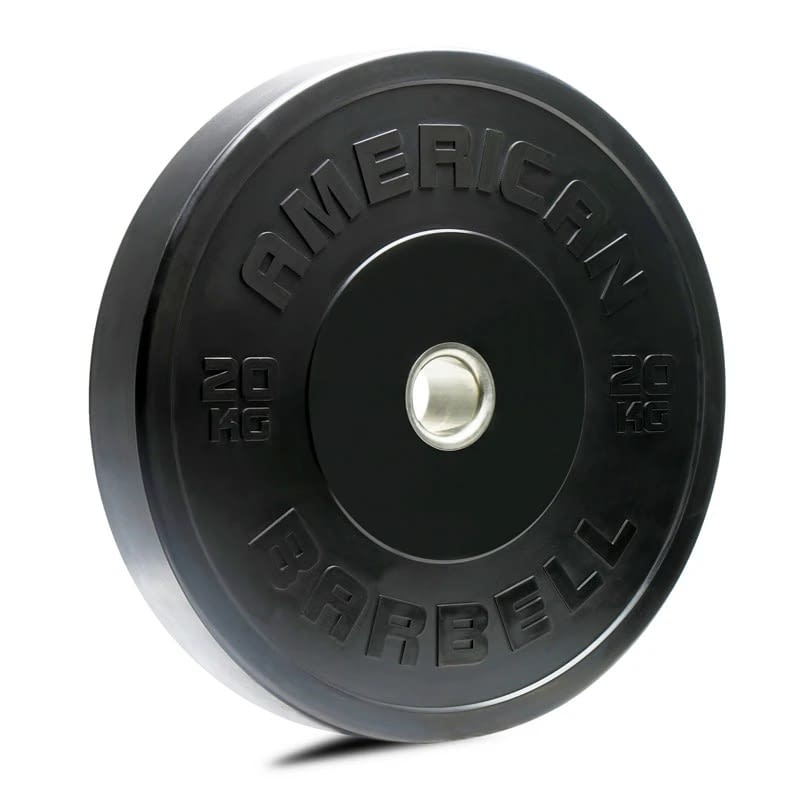 Bumper Plates Rubber Sport Black KG KINGDOM FITNESS CALIFORNIA